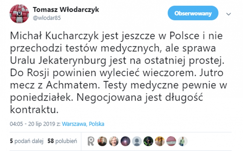 Michał Kucharczyk BARDZO BLISKO NOWEGO KLUBU!